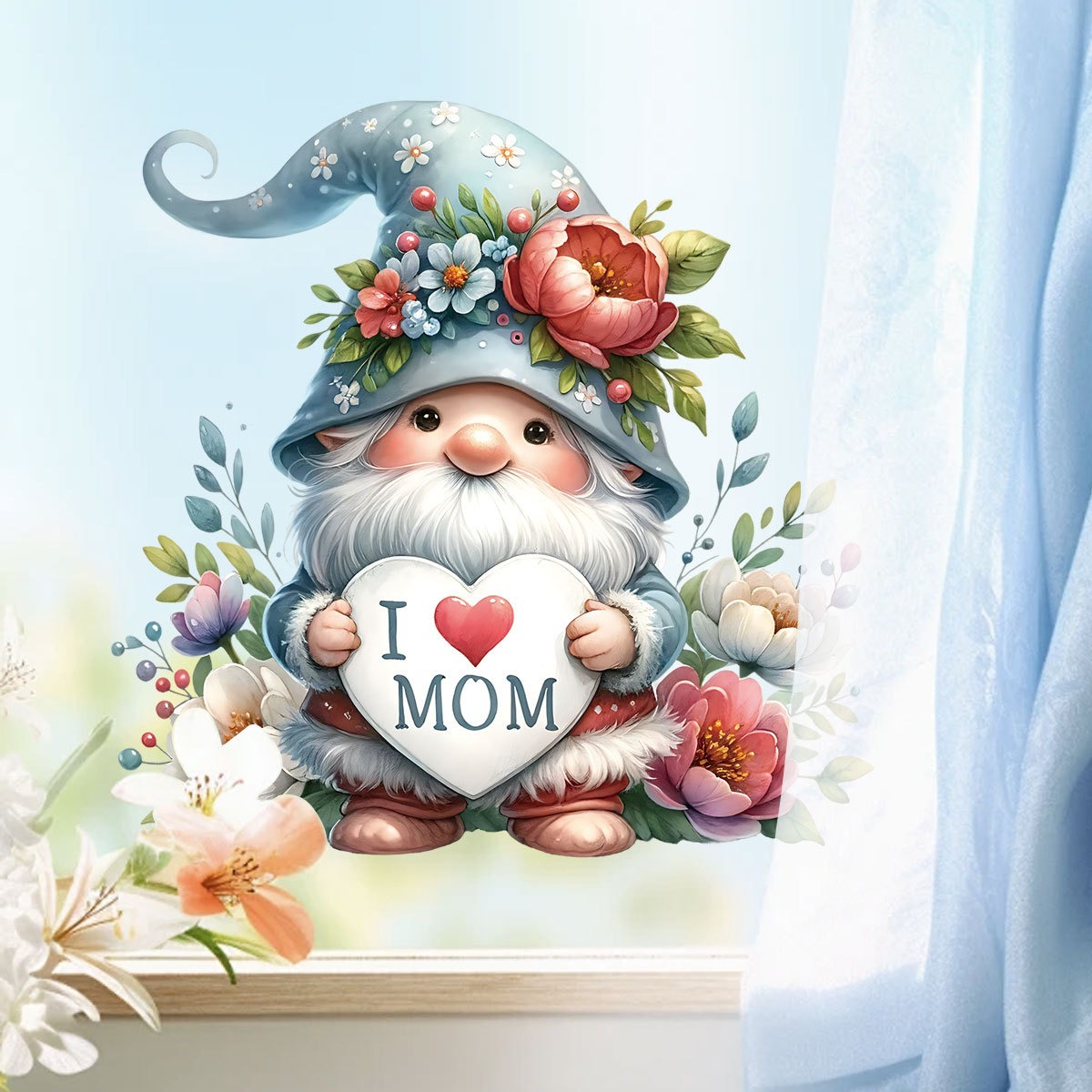 Art Craft Mother'S Day - Adesivi Murali per la Festa della