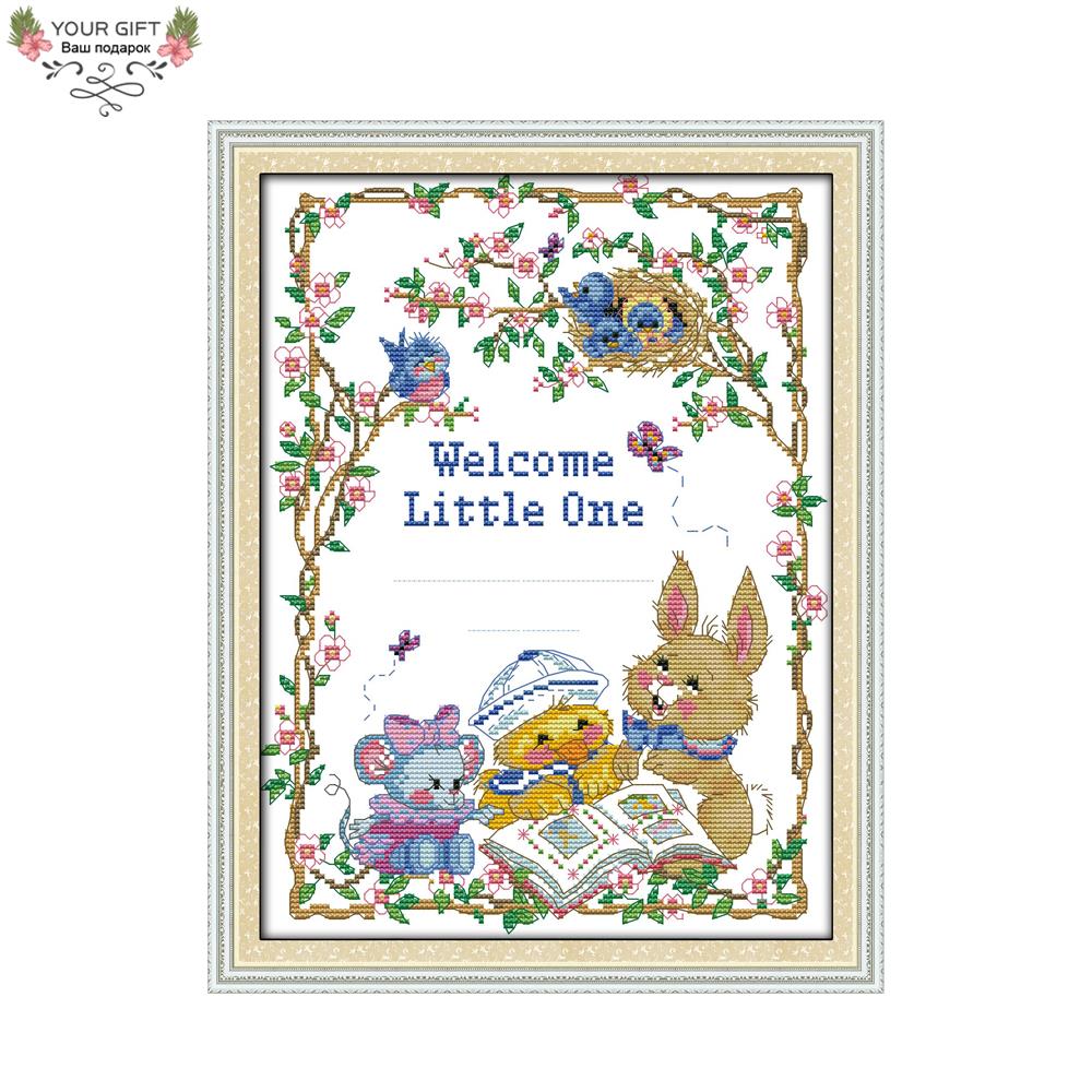 Art Craft Duck - Joy Sunday Kit Punto Croce Ricamato