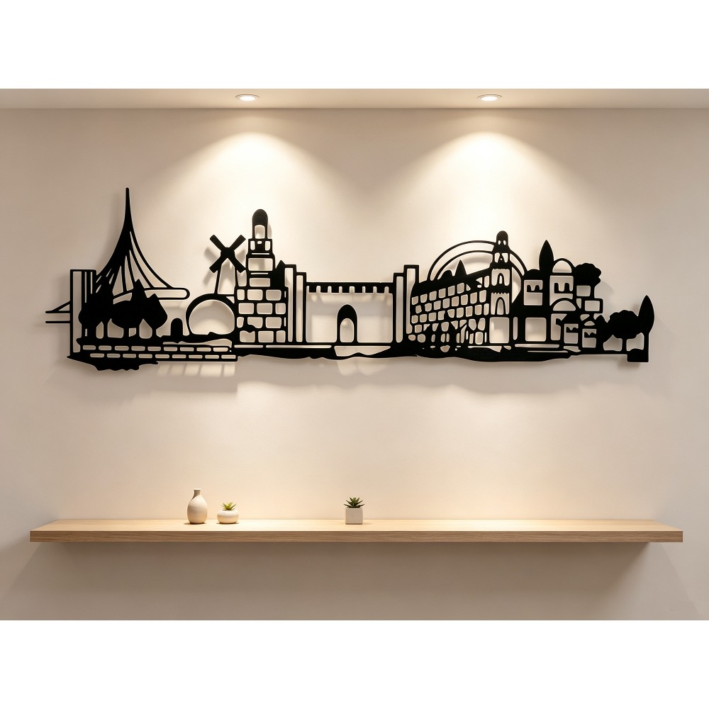 Art & Craft Kortingscode - CIFBUY Decorazione da parete in metallo