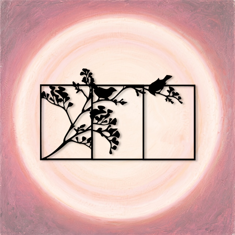 Art Craft Zoo - CIFBUY Decorazione da Parete in Metallo,
