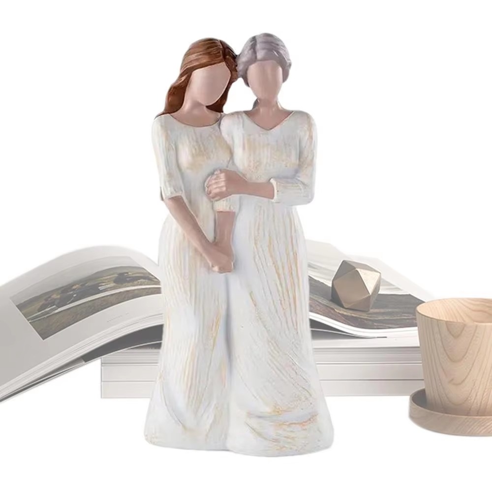 Art Craft Mother'S Day - Statua Dipinta a Mano Madre e