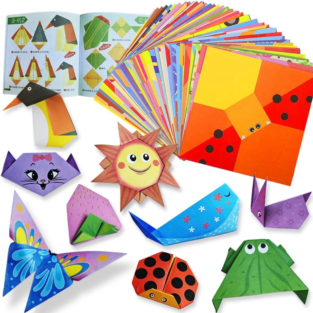 Art Craft 4 Years Old - Nuovo Kit Origami con 30 Fogli