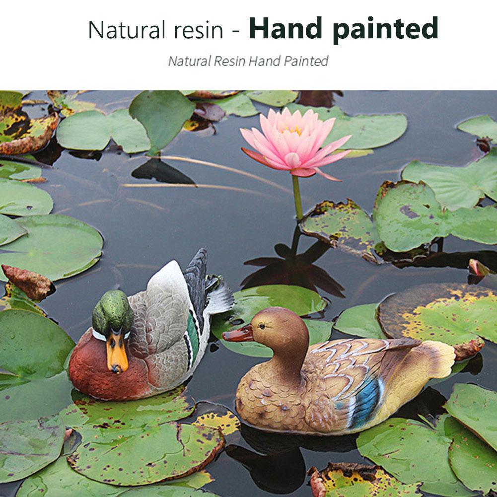 Art Craft Duck - Statue di anatra da giardino all'aperto