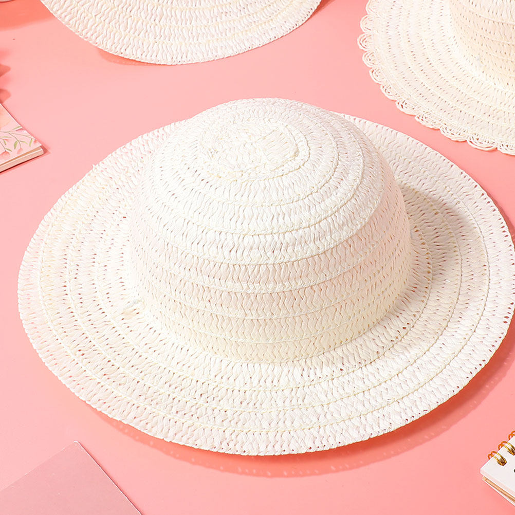 8 Cappelli di Paglia Bianchi p - Art Craft Diy recensione e prezzo