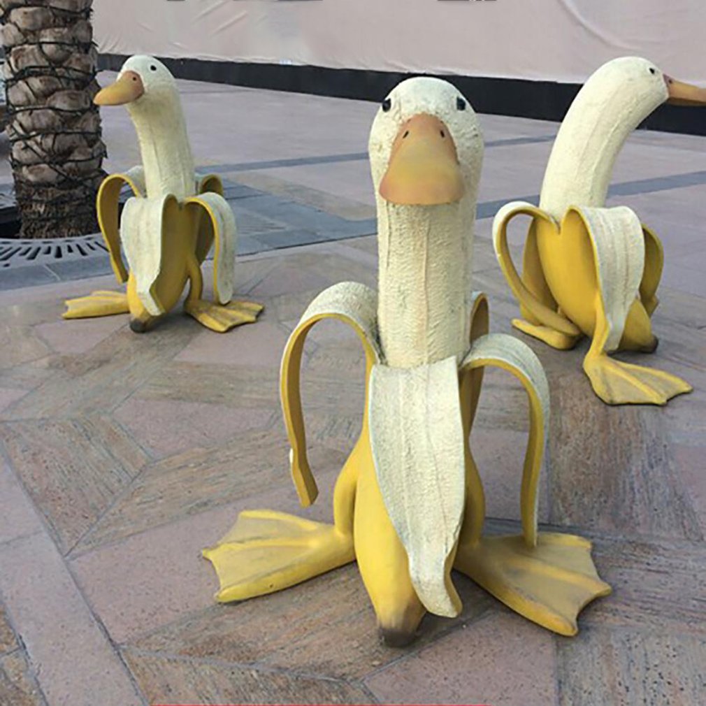 Banana Duck Decorazioni da gia - Art Craft Duck recensione e prezzo
