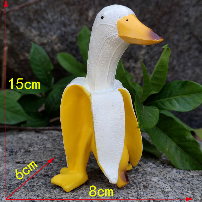 Banana Duck Decorazioni da gia - Art Craft Duck recensione e prezzo
