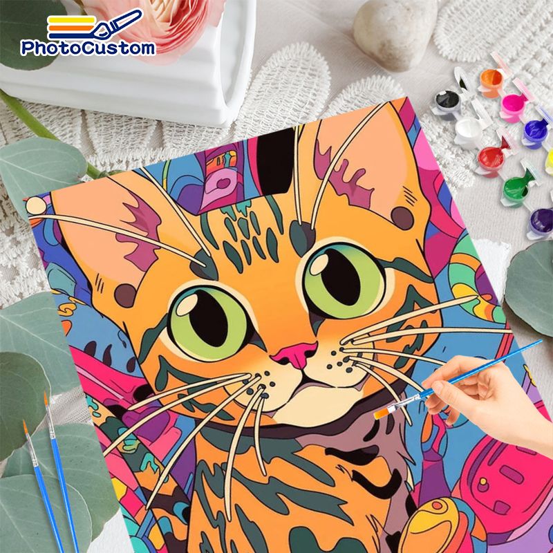 PhotoCustom Dipinto a Numeri G - Art Craft Easy Ideas recensione e prezzo