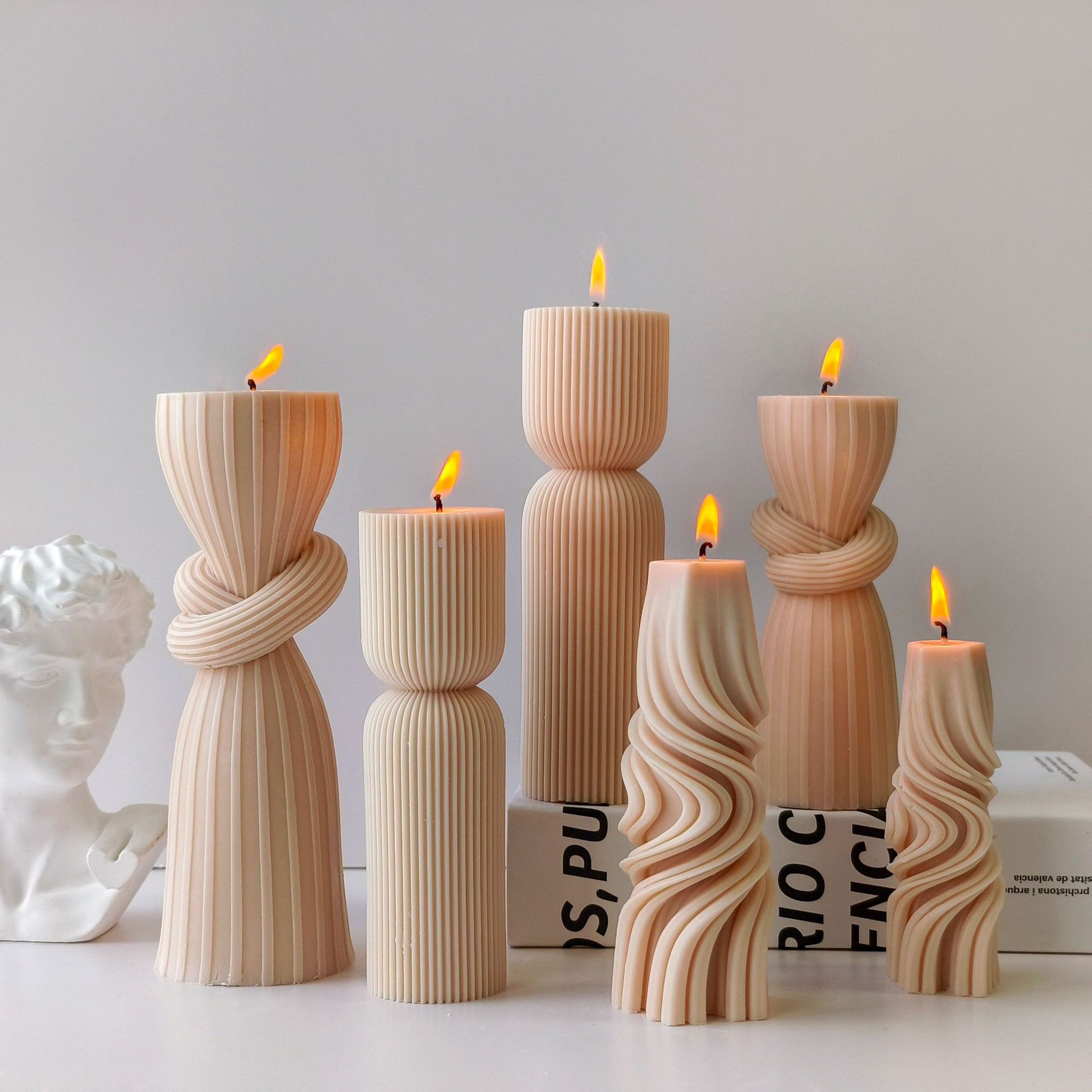 Cilindro a strisce Aroma Cande - Soy Candle Fragrance Oil recensione e prezzo