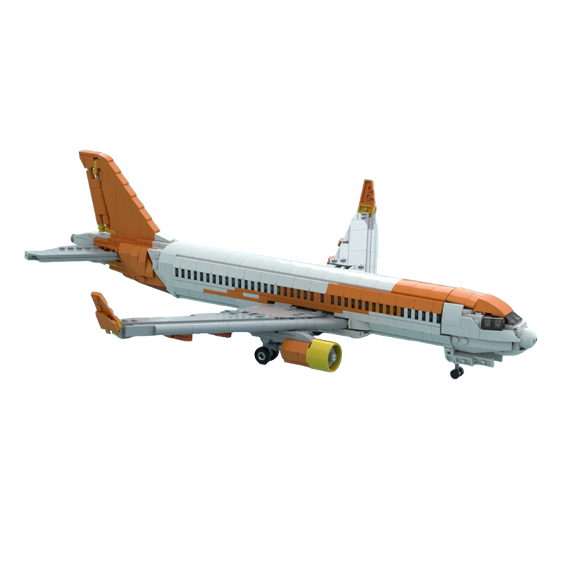 1100 pezzi MOC Easy Jet Airbus - Art Craft Easy Ideas recensione e prezzo