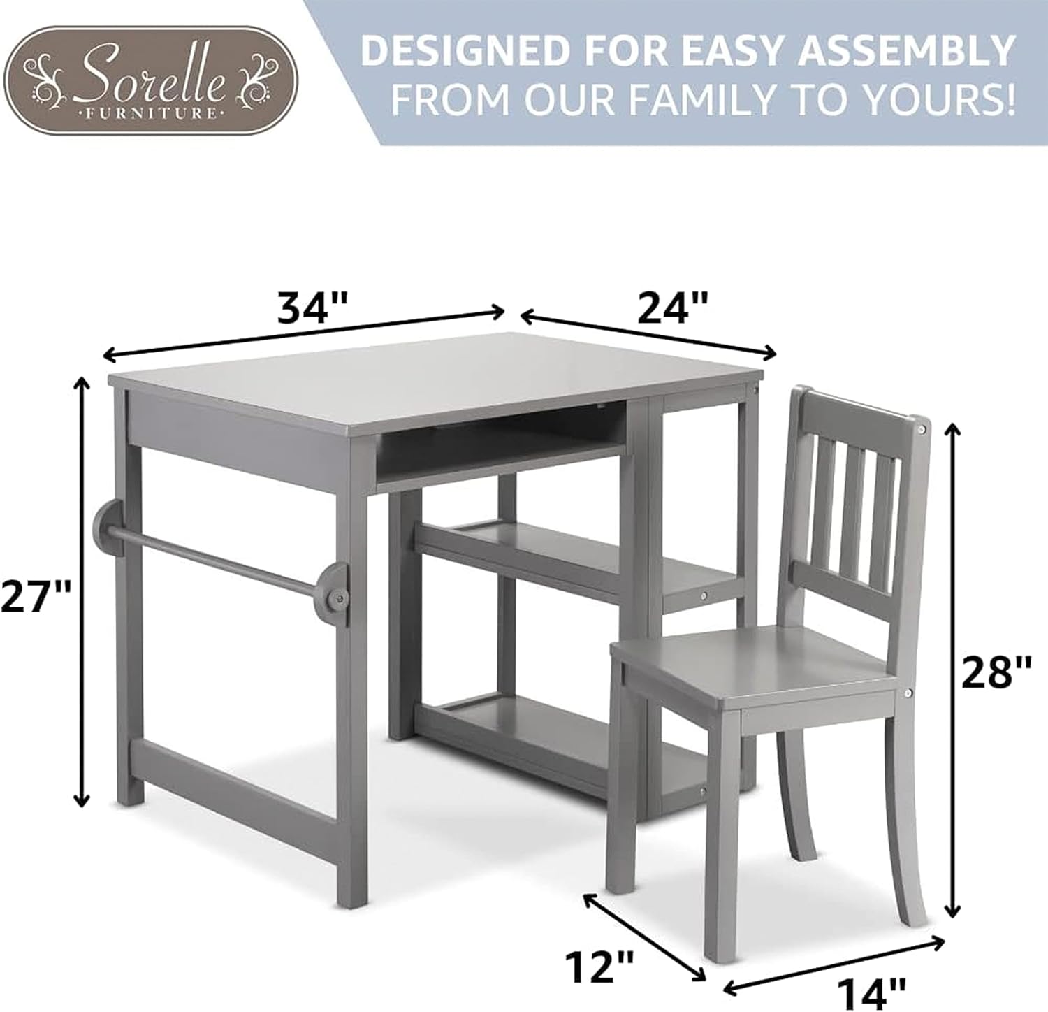 Set Tavolo e Sedie per Bambini - Art And Craft For Nursery recensione e prezzo