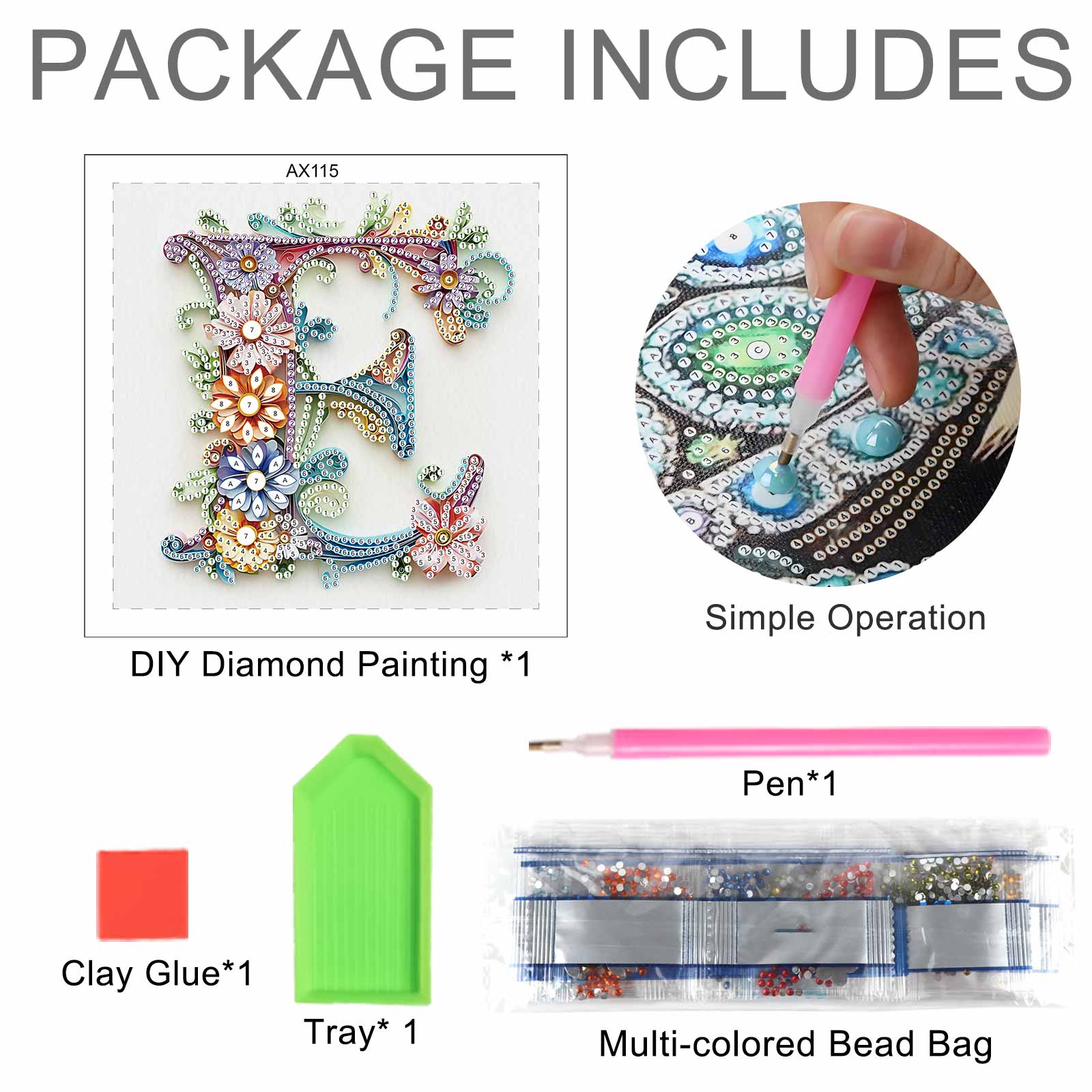 Kit per pittura con diamanti a - Art Craft Kite recensione e prezzo