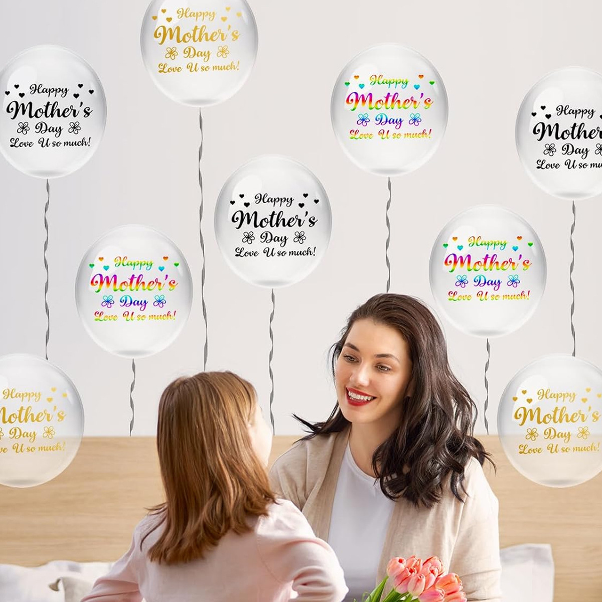 Adesivi per Palloncini Festa d - Art Craft Mother'S Day recensione e prezzo