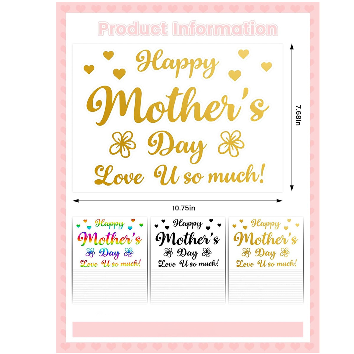 Adesivi per Palloncini Festa d - Art Craft Mother'S Day recensione e prezzo