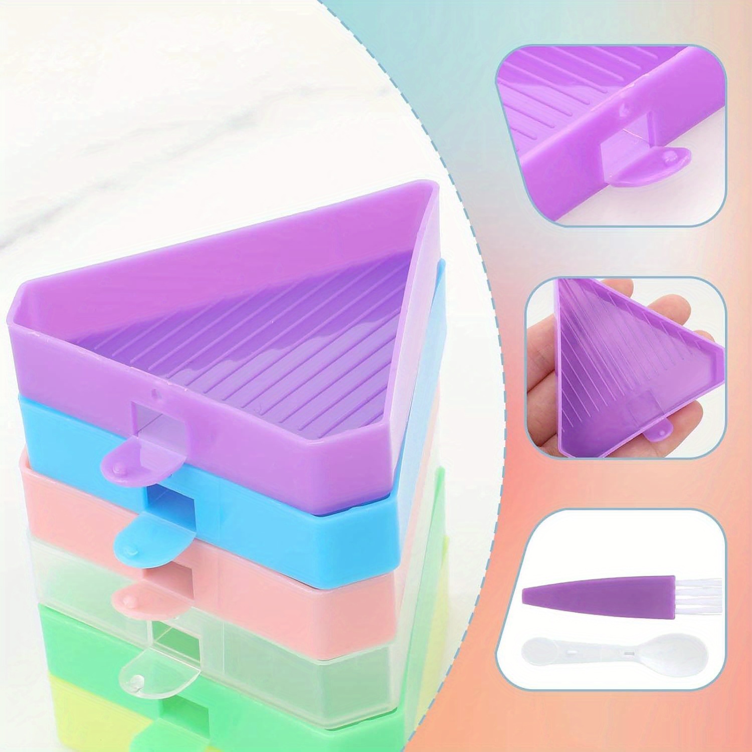 Set di 9 Nuovi Vassoi per Diam - Diamond Painting Kit recensione e prezzo