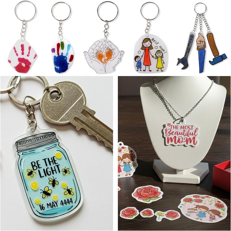 LIKE WISH Fogli di plastica te - Art Craft Mother'S Day recensione e prezzo