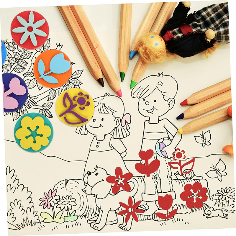 6 pz/borsa Timbri In Schiuma p - Art Craft 4 Years Old recensione e prezzo