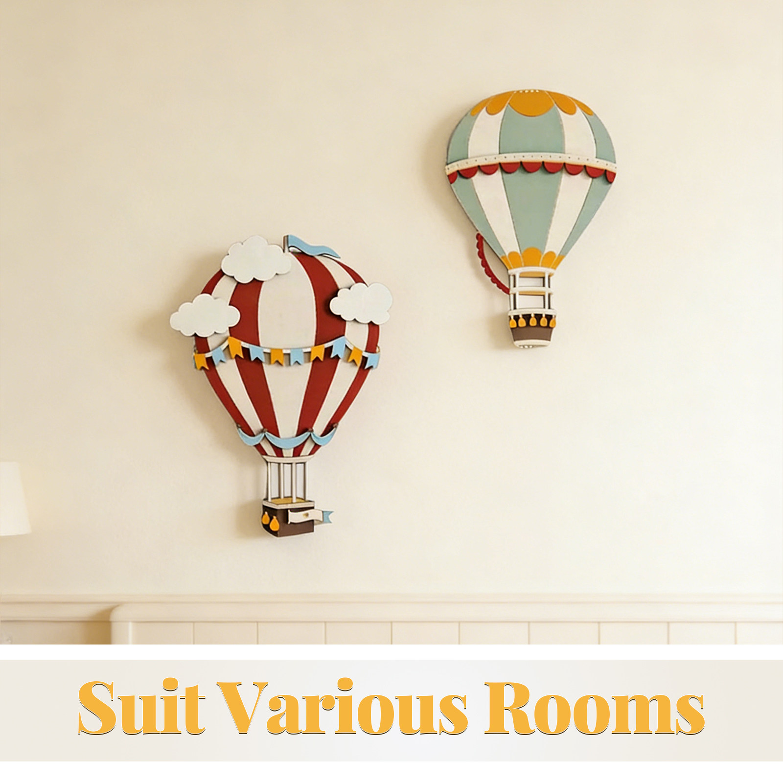 Set di 3 Decorazioni da Parete - Art And Craft For Nursery recensione e prezzo
