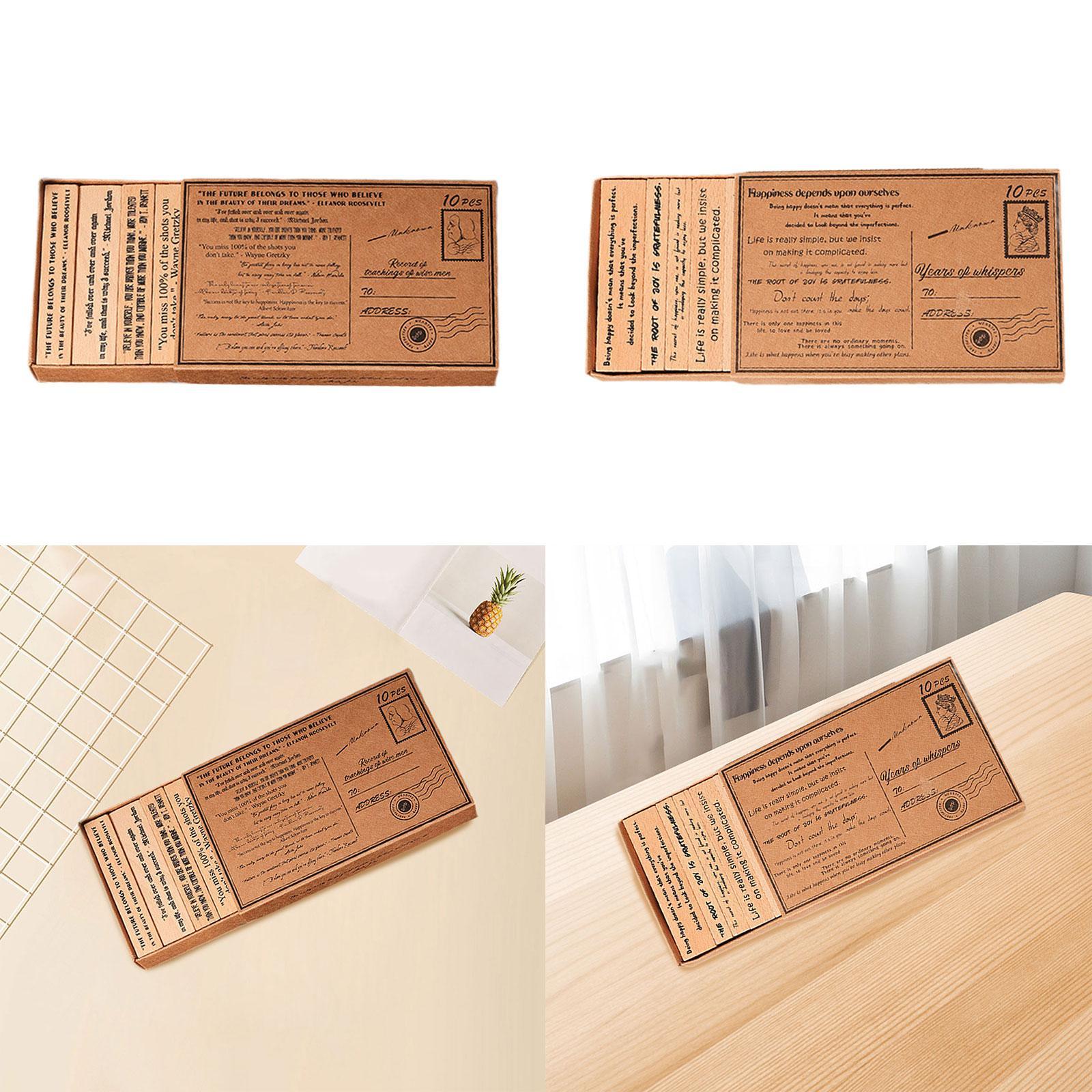 Set di timbri in legno Cancell - Art Craft Quotes recensione e prezzo