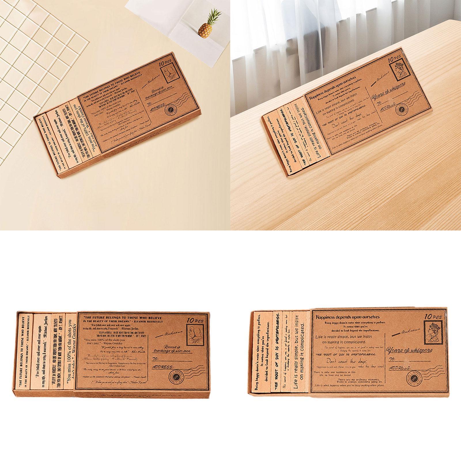 Set di timbri in legno Cancell - Art Craft Quotes recensione e prezzo