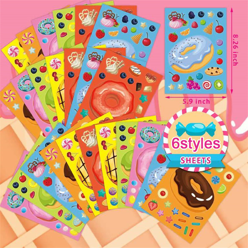 Crea un viso Adesivi a ciambel - Art Craft 4 Years Old recensione e prezzo