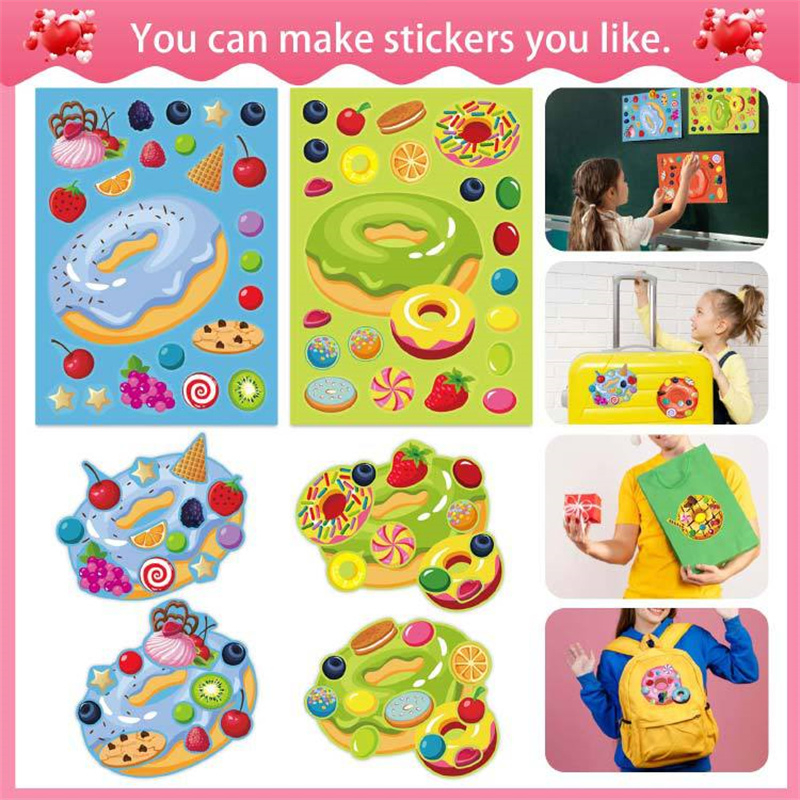 Crea un viso Adesivi a ciambel - Art Craft 4 Years Old recensione e prezzo