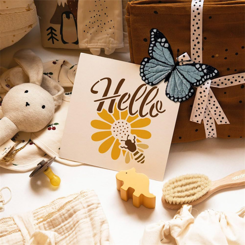 Set di 9 Stencil con Citazioni - Art Craft Quotes recensione e prezzo