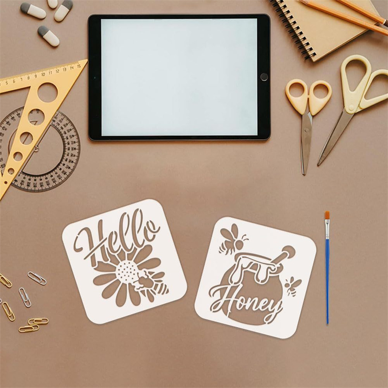 Set di 9 Stencil con Citazioni - Art Craft Quotes recensione e prezzo