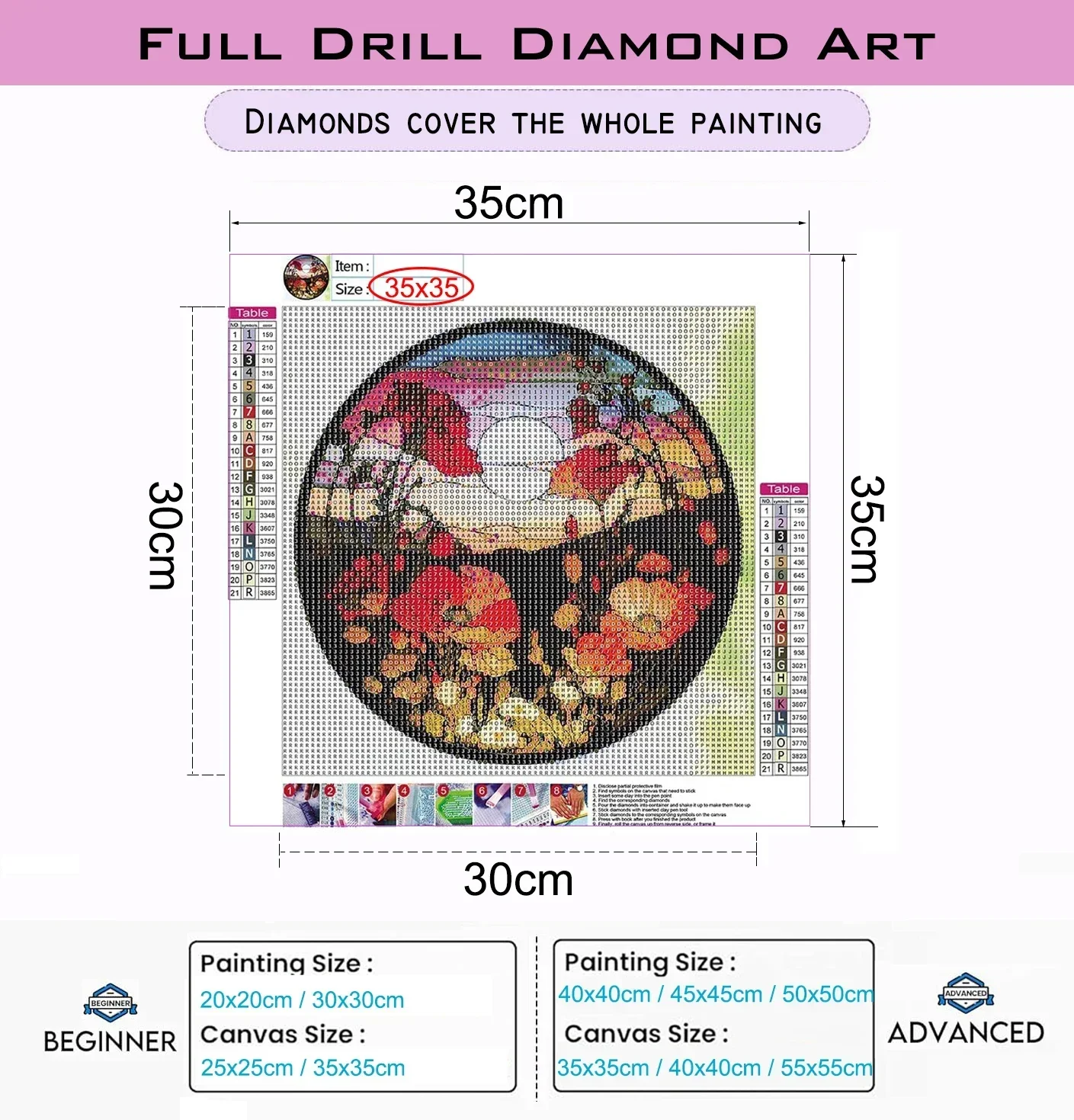 Pittura diamante per adulti No - Art Craft Quotes recensione e prezzo